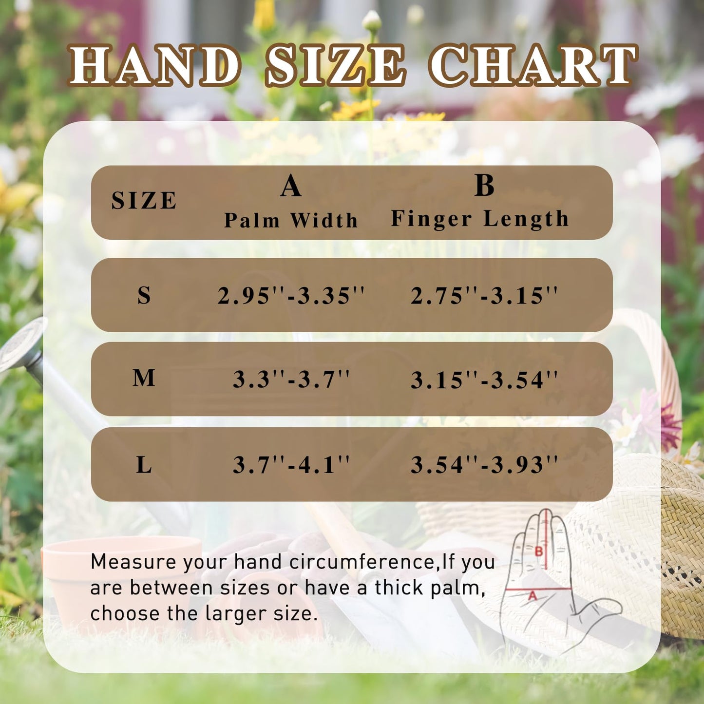 HANDLANDY Rose Pruning Gloves for Men & Women, Long Thorn Proof Gardening Gloves, Breathable Pigskin Leather Gauntlet, Best Garden Gifts & Tools for Gardener