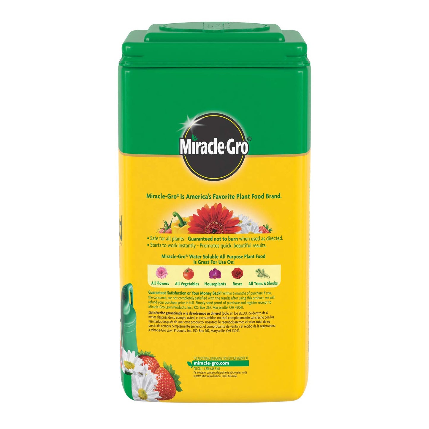 Miracle-Gro Water Soluble All Purpose Plant Food, Fertilizer for Indoor or Outdoor Flowers, Vegetables or Trees, 10 lbs.