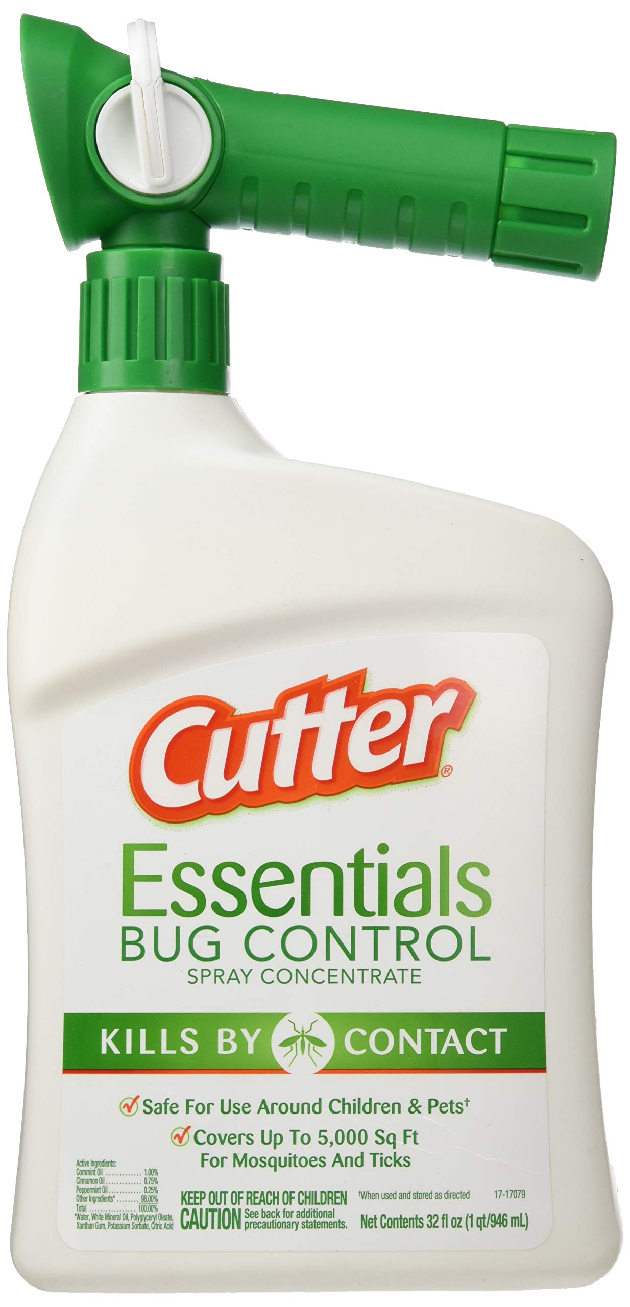 Cutter Backyard Bug Control Spray Concentrate, Mosquito Repellent, Kills Mosquitoes, Fleas & Listed Ants, 32 fl Ounce