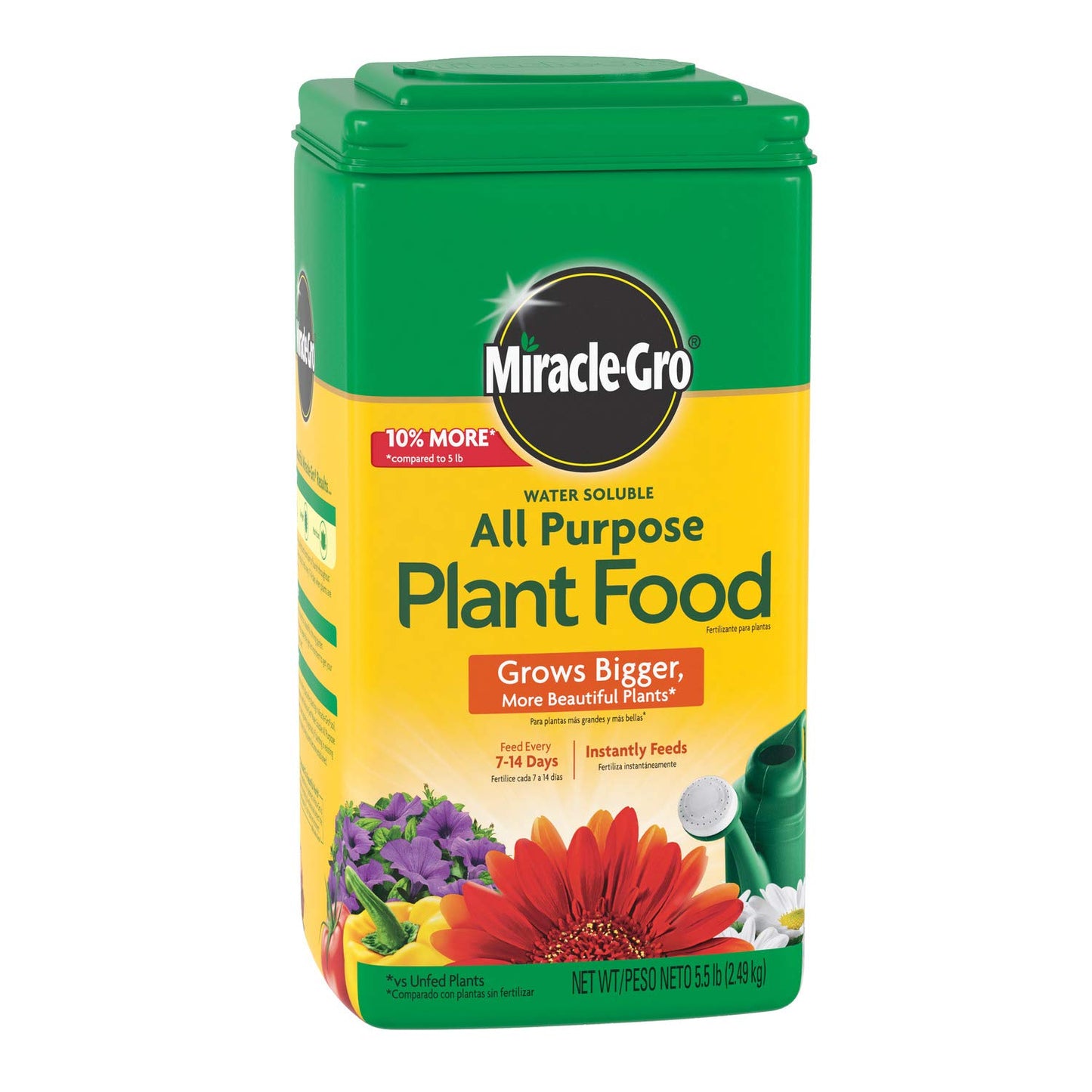 Miracle-Gro Water Soluble All Purpose Plant Food, Fertilizer for Indoor or Outdoor Flowers, Vegetables or Trees, 10 lbs.