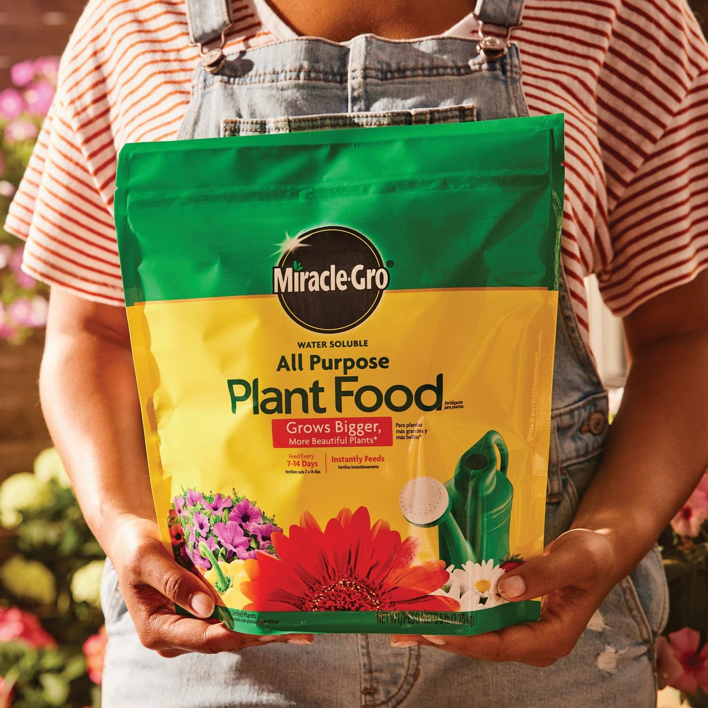 Miracle-Gro Water Soluble All Purpose Plant Food, Fertilizer for Indoor or Outdoor Flowers, Vegetables or Trees, 10 lbs.