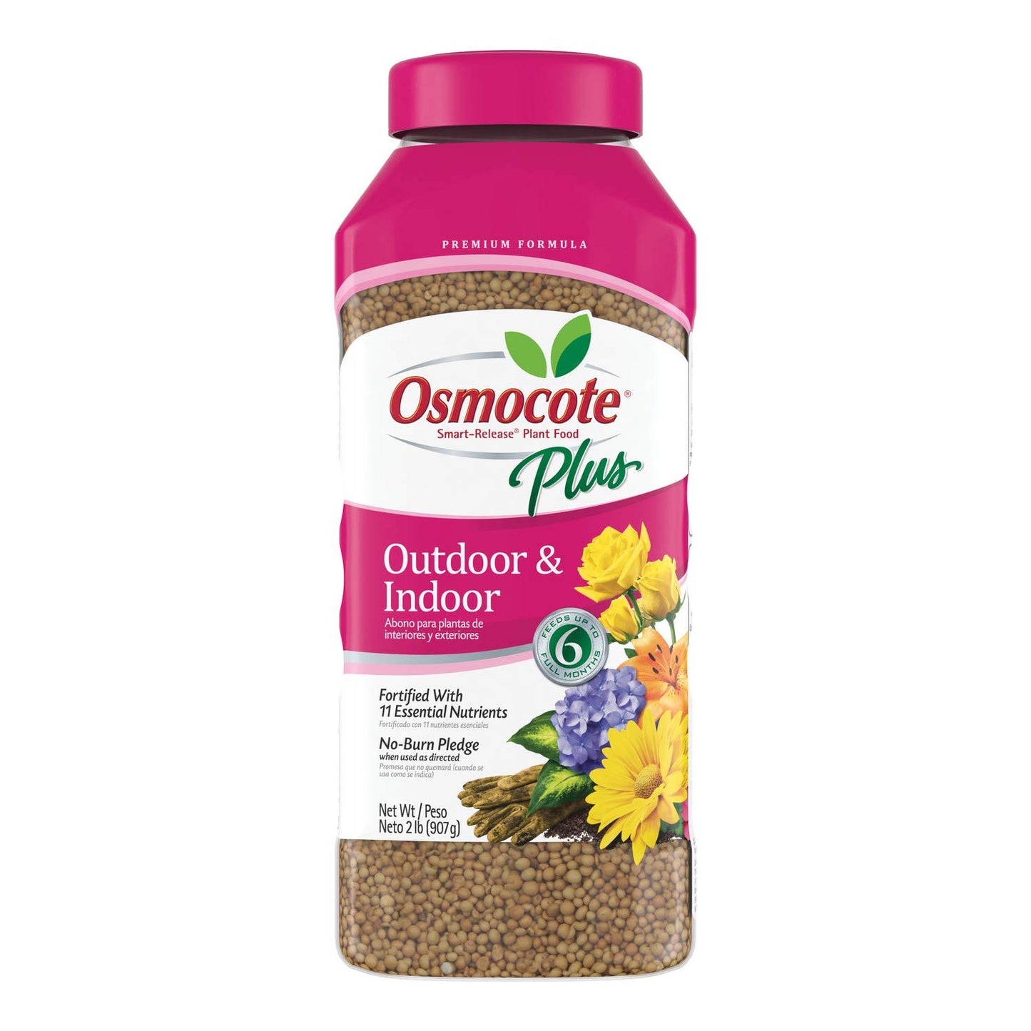 Osmocote Smart-Release Plant Food Plus Outdoor & Indoor, 8 lb.